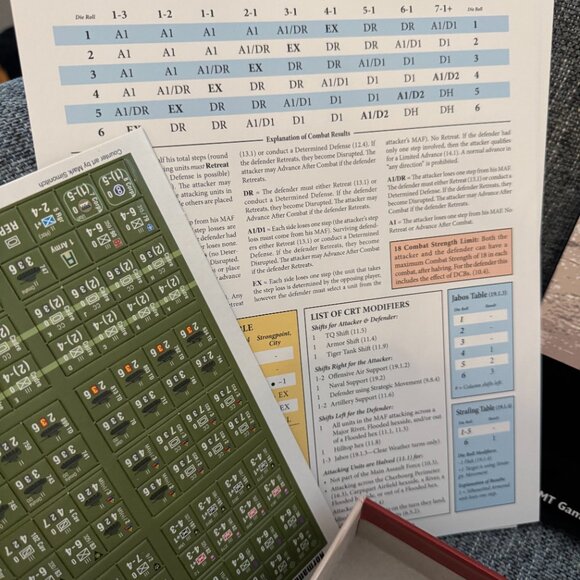 Normandy '44 (opened, unpunched) GMT Games - Picture 11 of 14